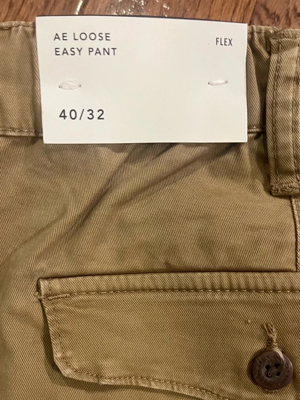 American Eagle Flex Pleated Loose Easy Pant size 40/32